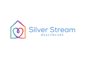 The logo of Silver Stream Healthcare, an LHP Skillnet Member Company booking our Courses for Residential Care Providers.