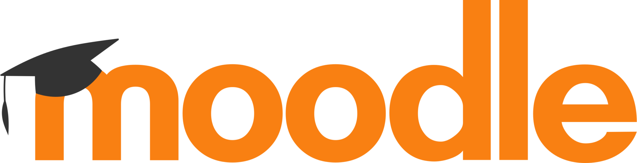 The Moodle logo.