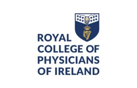 The logo of the Royal College of Physicians of Ireland.