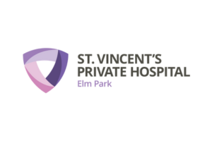 The logo of St. Vincent's Private Hospital, an LHP Skillnet Member Company booking our courses for Acute Care providers.