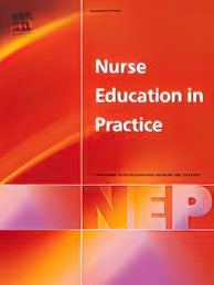 Nurse Education in Practice International Journal cover page The cover of Nurse Education in Practice International Journal.