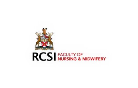 The logo of the RCSI Faculty of Nursing & Midwifery.